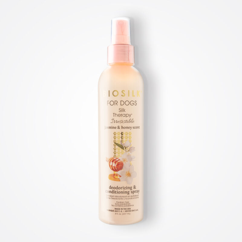 BioSilk For Dogs Irresistible Deodorizing and Conditioning Spray, , large image number null